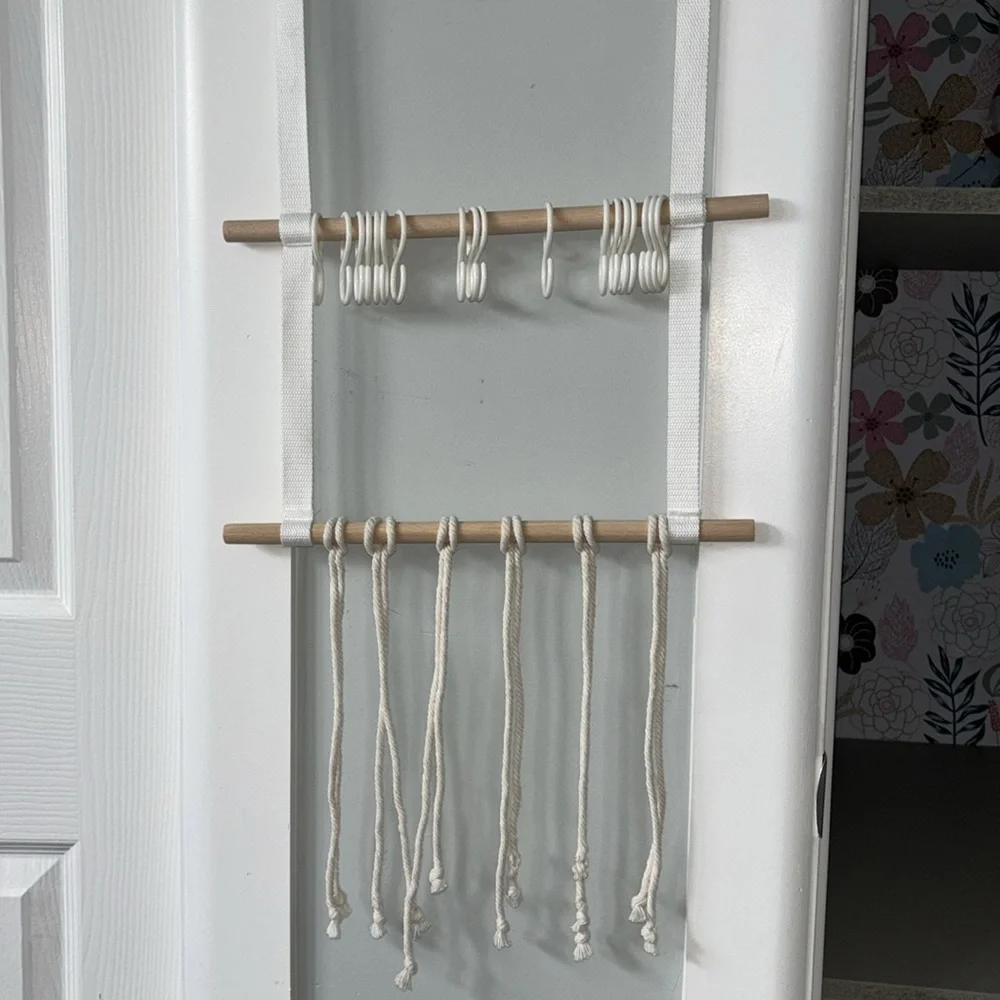 Girls headband and clip bows holder display